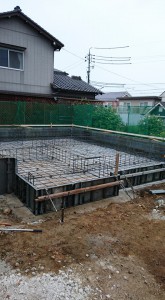 住宅新築工事 基礎工事 岐阜県可児市 施工実績