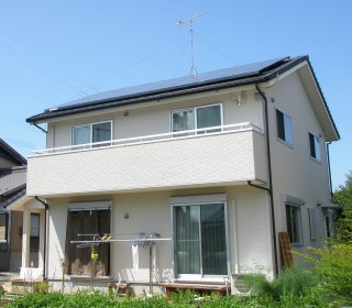 施工事例 岐阜県羽島市 太陽光発電住宅